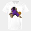 V-Neck Heavy Cotton 100% T-Shirt Thumbnail
