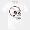 V-Neck Heavy Cotton 100% T-Shirt Thumbnail