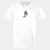 V-Neck Heavy Cotton 100% T-Shirt Thumbnail