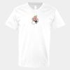 V-Neck Heavy Cotton 100% T-Shirt Thumbnail