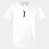 V-Neck Heavy Cotton 100% T-Shirt Thumbnail