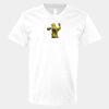 V-Neck Heavy Cotton 100% T-Shirt Thumbnail