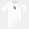 V-Neck Heavy Cotton 100% T-Shirt Thumbnail