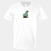 V-Neck Heavy Cotton 100% T-Shirt Thumbnail