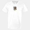 V-Neck Heavy Cotton 100% T-Shirt Thumbnail