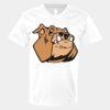 V-Neck Heavy Cotton 100% T-Shirt Thumbnail