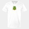 V-Neck Heavy Cotton 100% T-Shirt Thumbnail