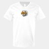V-Neck Heavy Cotton 100% T-Shirt Thumbnail
