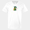 V-Neck Heavy Cotton 100% T-Shirt Thumbnail