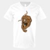 V-Neck Heavy Cotton 100% T-Shirt Thumbnail