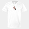 V-Neck Heavy Cotton 100% T-Shirt Thumbnail