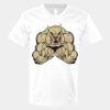 V-Neck Heavy Cotton 100% T-Shirt Thumbnail