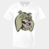 V-Neck Heavy Cotton 100% T-Shirt Thumbnail