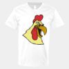 V-Neck Heavy Cotton 100% T-Shirt Thumbnail