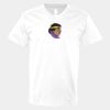 V-Neck Heavy Cotton 100% T-Shirt Thumbnail