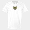V-Neck Heavy Cotton 100% T-Shirt Thumbnail