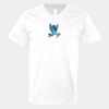 V-Neck Heavy Cotton 100% T-Shirt Thumbnail