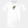 V-Neck Heavy Cotton 100% T-Shirt Thumbnail