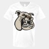 V-Neck Heavy Cotton 100% T-Shirt Thumbnail