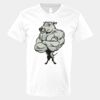 V-Neck Heavy Cotton 100% T-Shirt Thumbnail