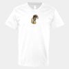 V-Neck Heavy Cotton 100% T-Shirt Thumbnail