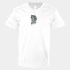V-Neck Heavy Cotton 100% T-Shirt Thumbnail