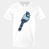 V-Neck Heavy Cotton 100% T-Shirt Thumbnail