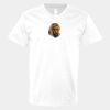 V-Neck Heavy Cotton 100% T-Shirt Thumbnail
