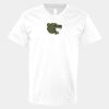 V-Neck Heavy Cotton 100% T-Shirt Thumbnail