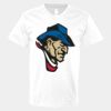 V-Neck Heavy Cotton 100% T-Shirt Thumbnail