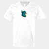 V-Neck Heavy Cotton 100% T-Shirt Thumbnail