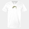 V-Neck Heavy Cotton 100% T-Shirt Thumbnail
