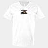 V-Neck Heavy Cotton 100% T-Shirt Thumbnail