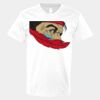 V-Neck Heavy Cotton 100% T-Shirt Thumbnail