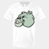 V-Neck Heavy Cotton 100% T-Shirt Thumbnail