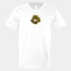 V-Neck Heavy Cotton 100% T-Shirt Thumbnail