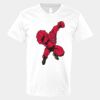 V-Neck Heavy Cotton 100% T-Shirt Thumbnail