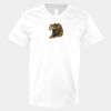 V-Neck Heavy Cotton 100% T-Shirt Thumbnail