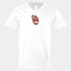 V-Neck Heavy Cotton 100% T-Shirt Thumbnail