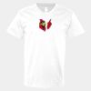 V-Neck Heavy Cotton 100% T-Shirt Thumbnail