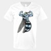 V-Neck Heavy Cotton 100% T-Shirt Thumbnail