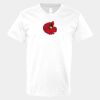 V-Neck Heavy Cotton 100% T-Shirt Thumbnail