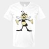 V-Neck Heavy Cotton 100% T-Shirt Thumbnail