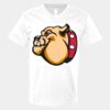 V-Neck Heavy Cotton 100% T-Shirt Thumbnail
