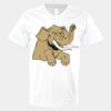 V-Neck Heavy Cotton 100% T-Shirt Thumbnail