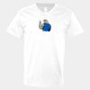 V-Neck Heavy Cotton 100% T-Shirt Thumbnail