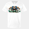 V-Neck Heavy Cotton 100% T-Shirt Thumbnail