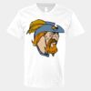 V-Neck Heavy Cotton 100% T-Shirt Thumbnail