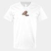 V-Neck Heavy Cotton 100% T-Shirt Thumbnail