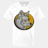 V-Neck Heavy Cotton 100% T-Shirt Thumbnail